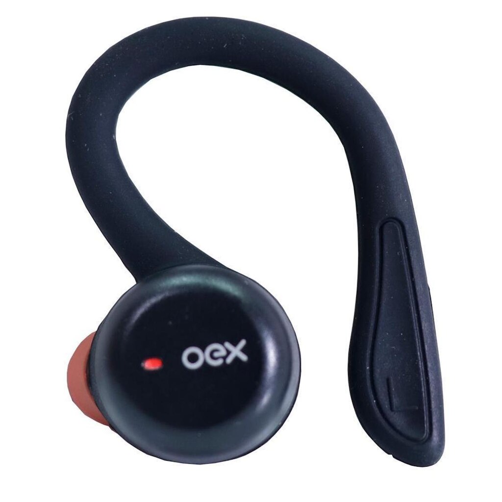 Fone De Ouvido Flex Tws21 Bluetooth 5.1 Oex Preto Laranja