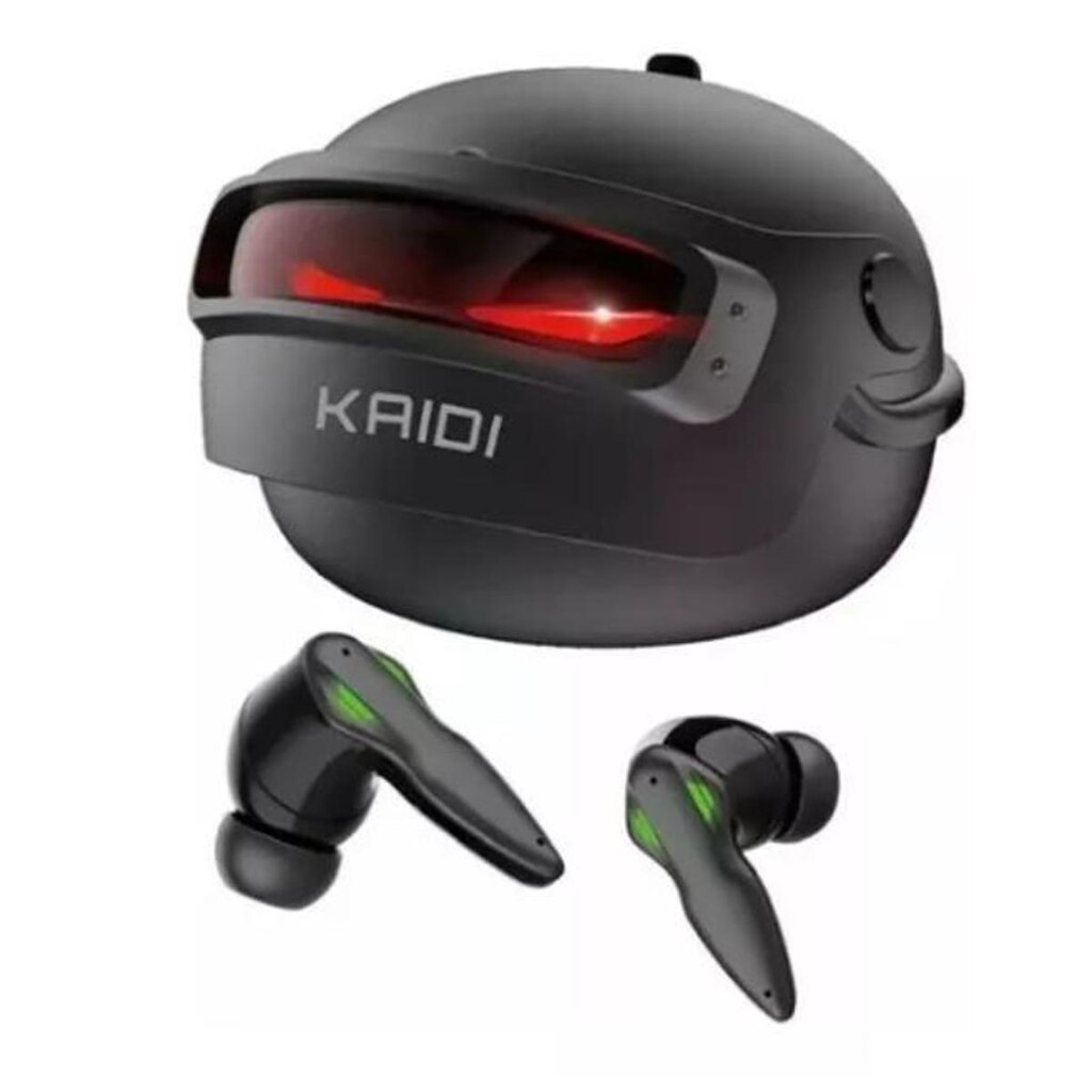 Fone de Ouvido Gamer Bluetooth 5.3 sem Fio Kaidi Kd-777