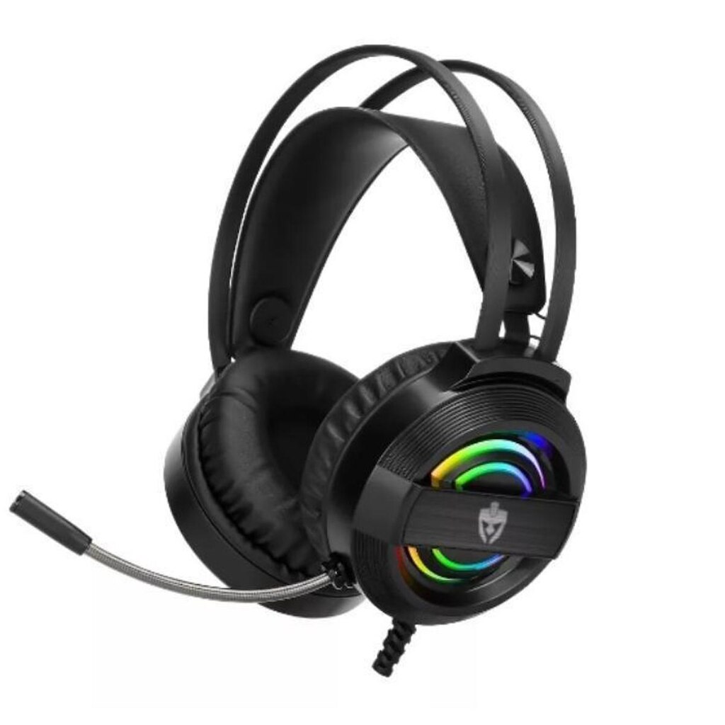 Fone de Ouvido Headset Gamer com Fio Evolut Garen Eg-320 com Luz Led