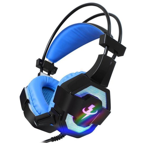 Fone de Ouvido Headset Ultra Gamer - BSN - Preto+Azul é ruim? Fone de Ouvido Headset Ultra Gamer - BSN - Preto+Azul é boa?