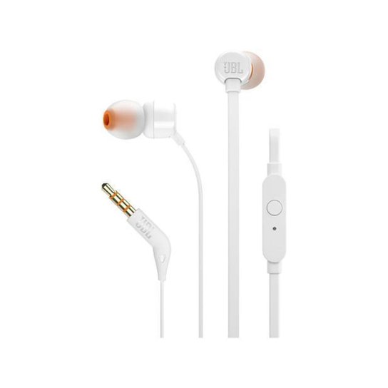 Fone de Ouvido Intra Auricular Com Microfone - Branco