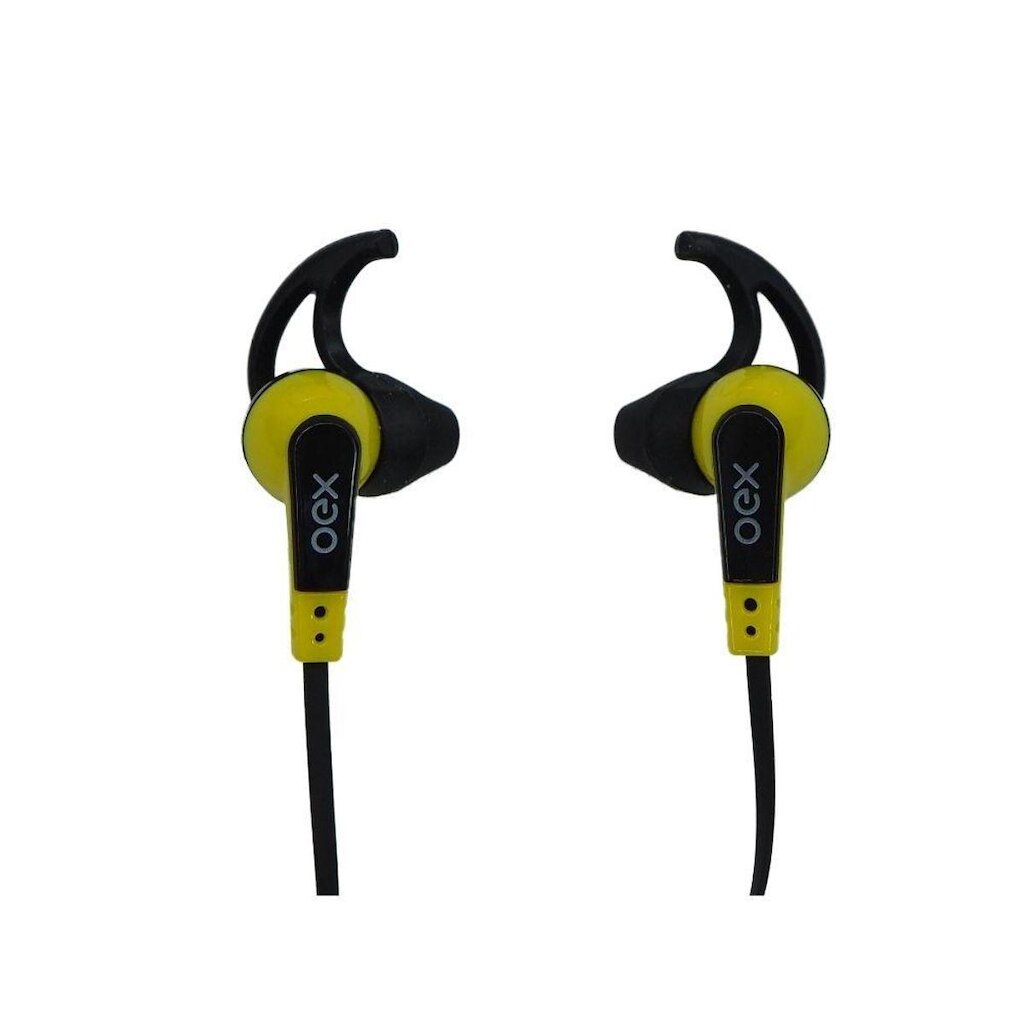 FONE DE OUVIDO INTRA AURICULAR OEX FN206 SPRINT AMARELO