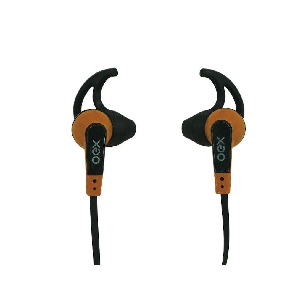 FONE DE OUVIDO INTRA AURICULAR OEX FN206 SPRINT LARANJA