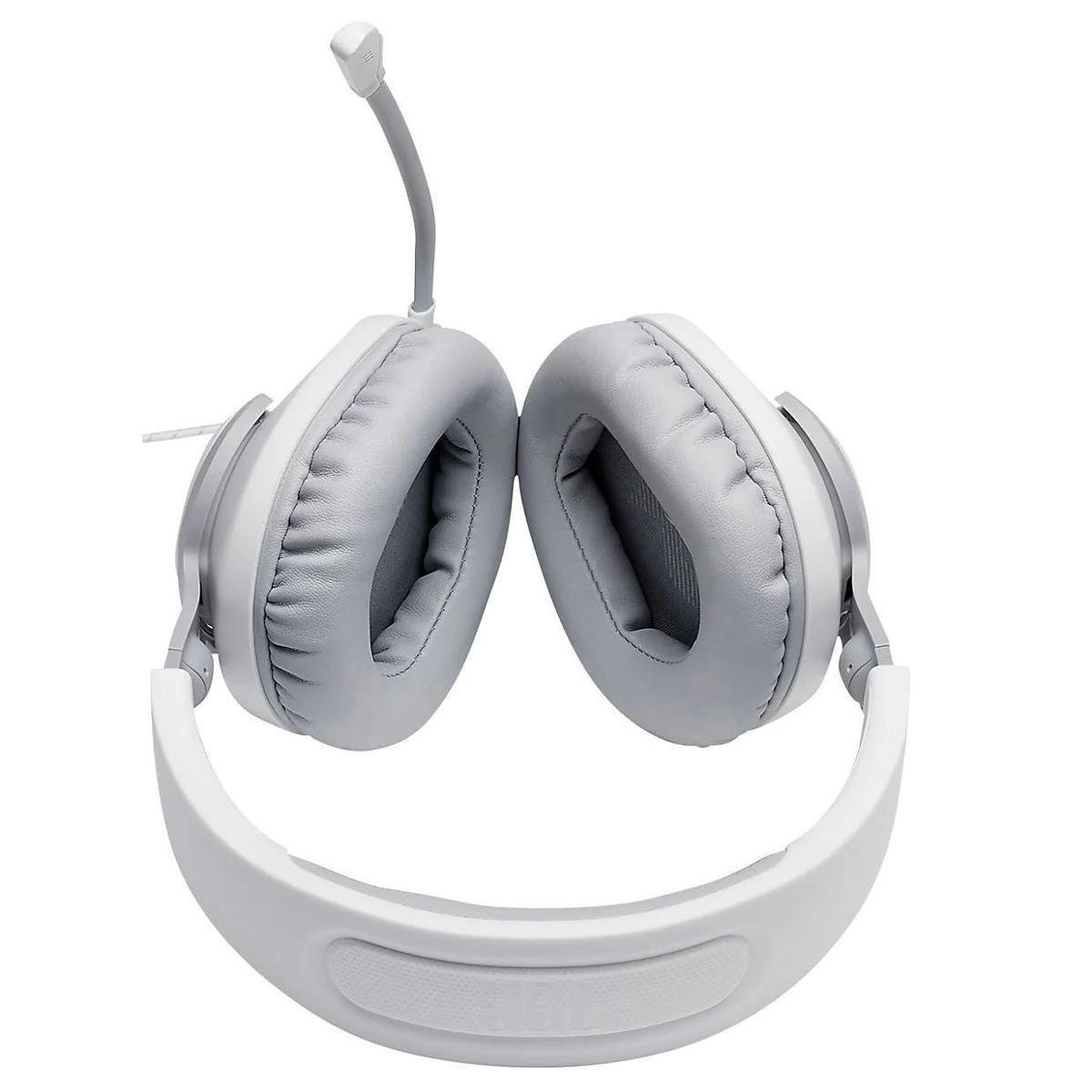 Fone de Ouvido Jbl Quantum 100 Overear Jogos Gamer Branco Netshoes