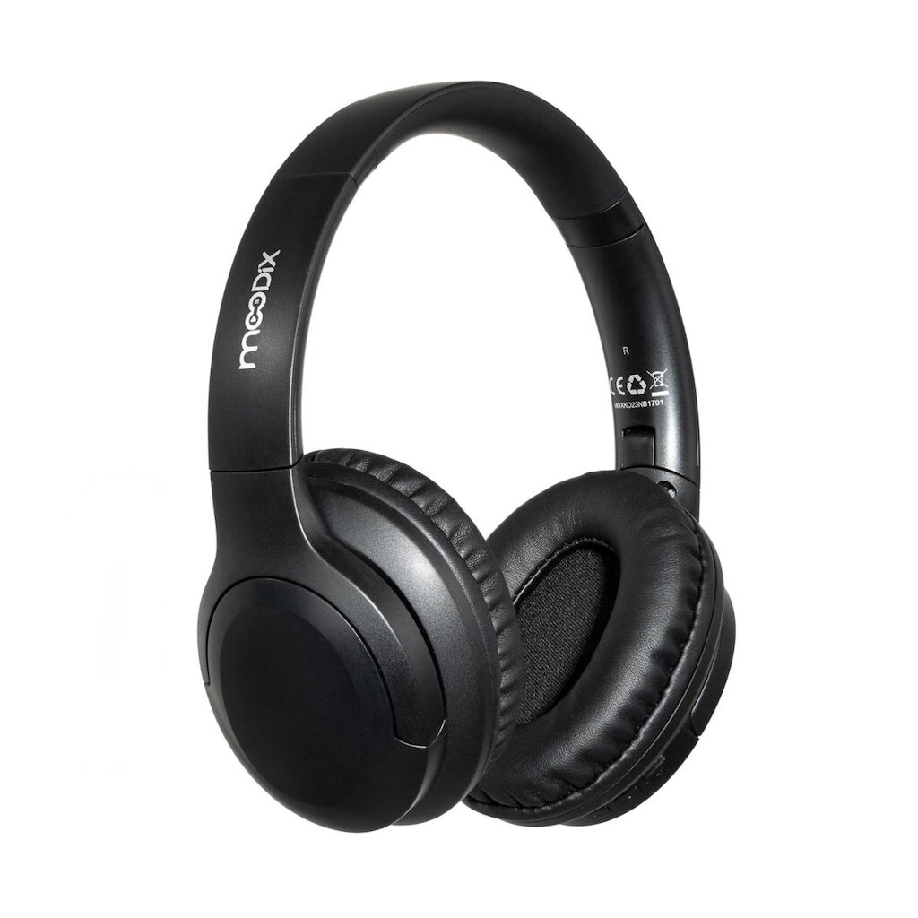 Fone De Ouvido On-Ear Bluetooth Com ANC Preto KO23NB1701 Moodix