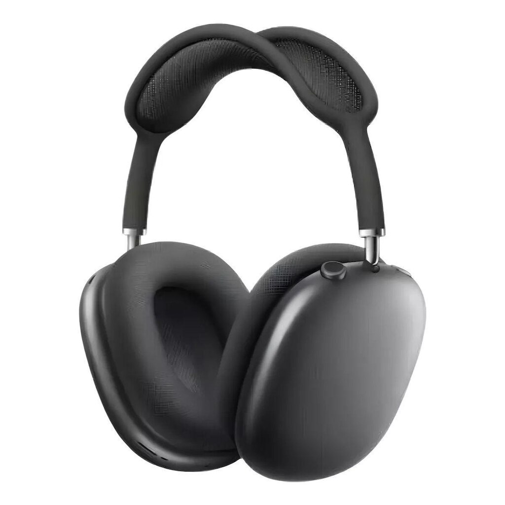 Fone de ouvido over-ear gamer sem fio Bluetooth P9 Preto