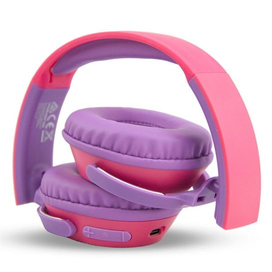Fone de Ouvido Sem Fio Bluetooth Microfone Infantil Disney Princesas Ajustável