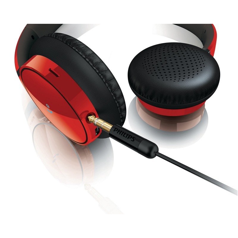 Fone Philips De Ouvido Bluetooth Shb9100Rd/00 Sem Fio - Vermelho | Netshoes
