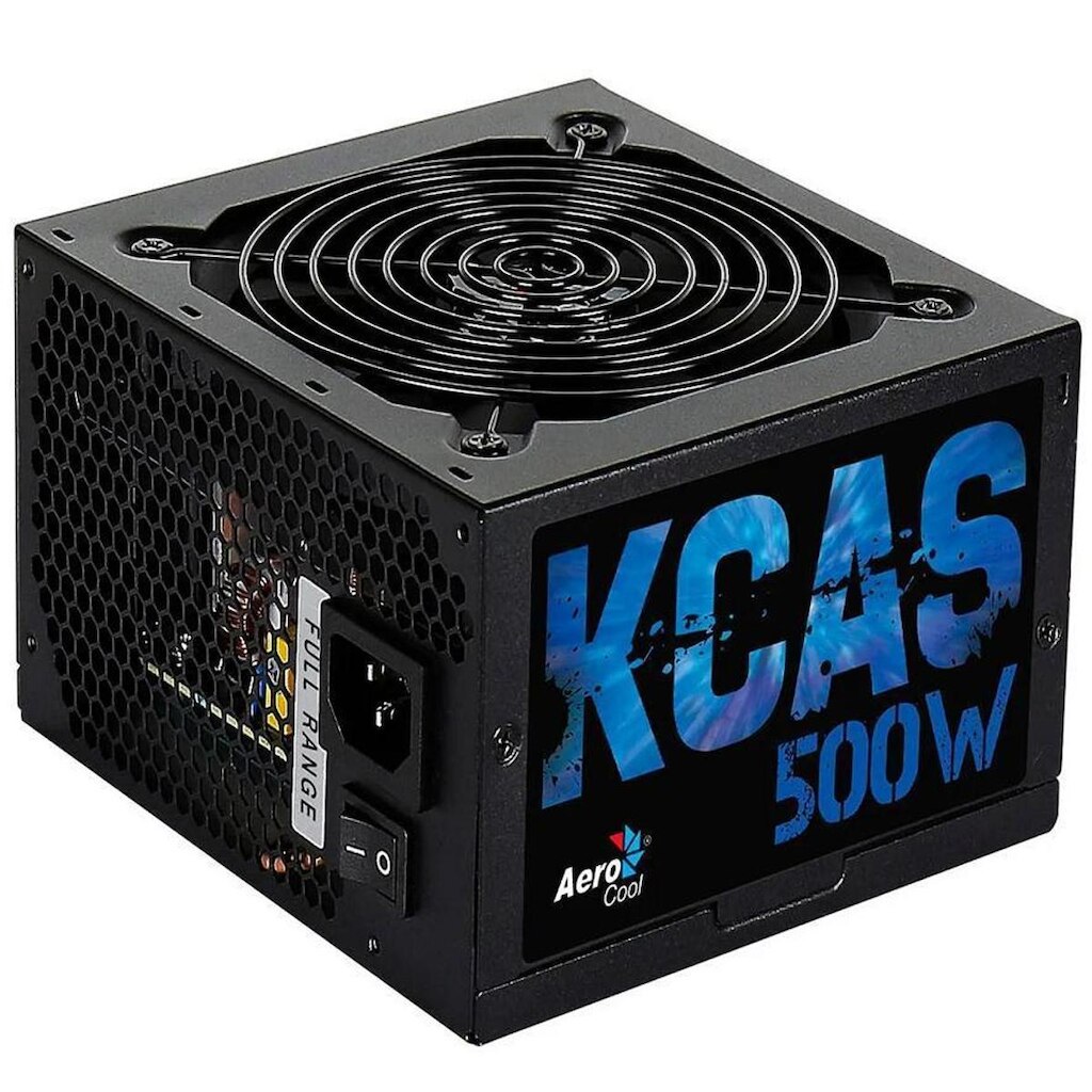 Fonte Aerocool ATX KCAS 500W 80 Plus Bronze PFC Ativo