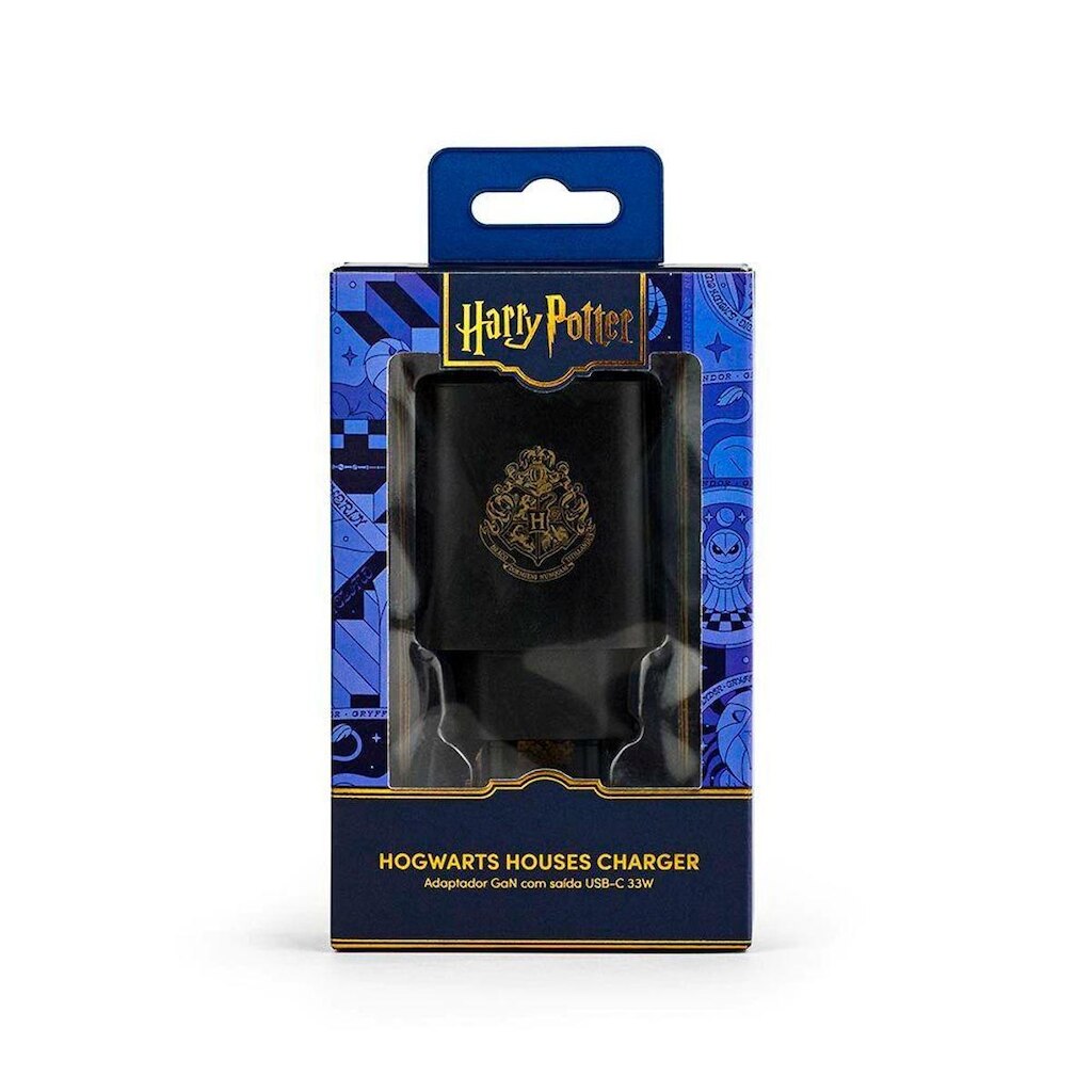 Fonte de Carregador iWill Hogwarts Harry Potter USB-C Preto