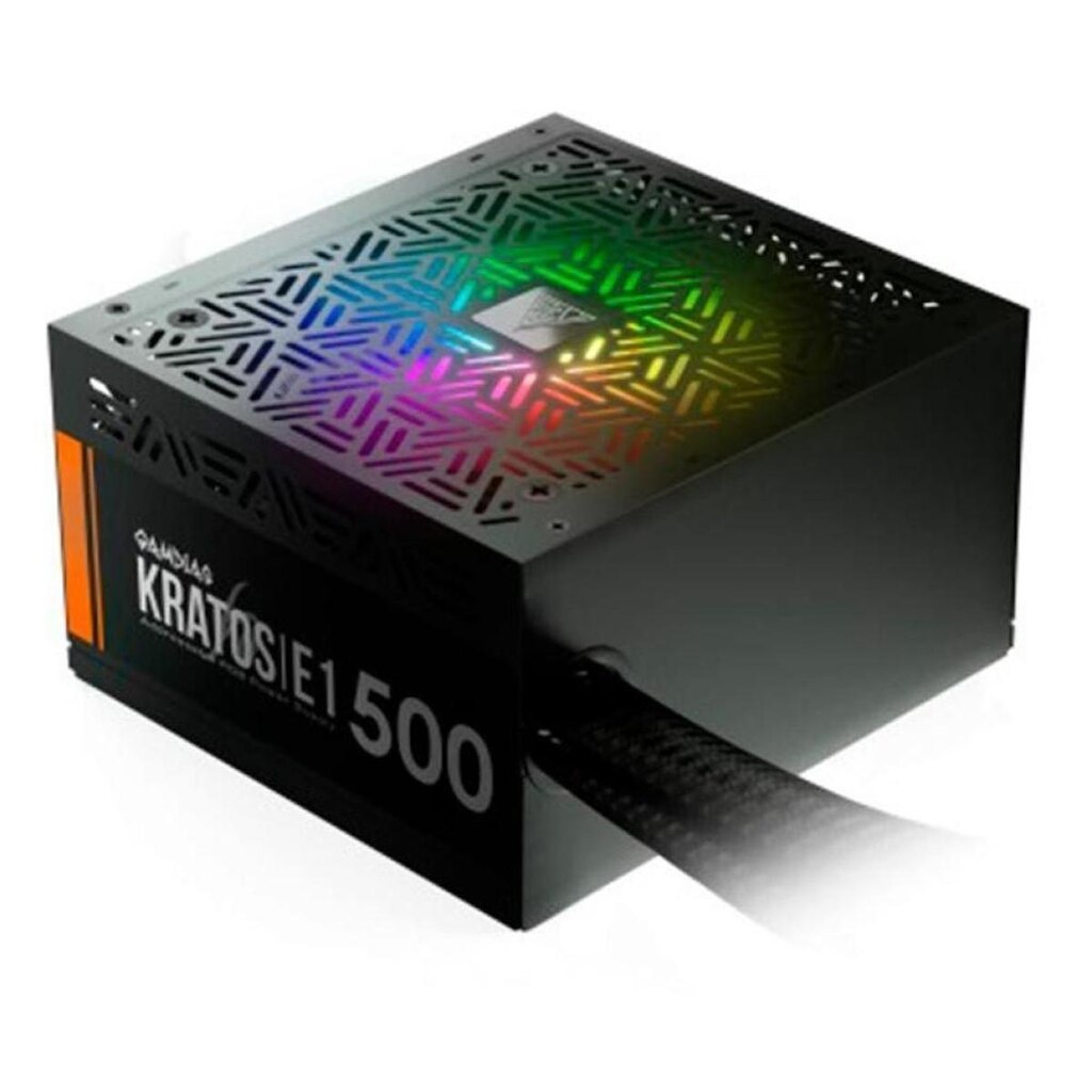 Fonte Gamdias Kratos E1 500 Watts RGB