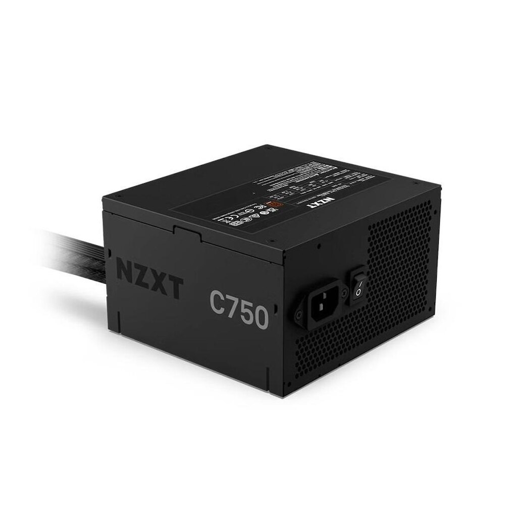 Fonte Gamer NZXT 750W C750 Semi Modular 80 Plus Bronze Preto