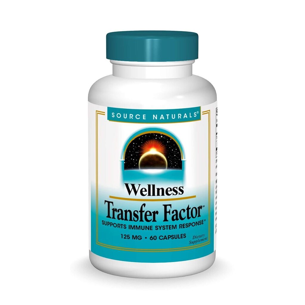 Fonte Naturals Wellness Transfer Factor 125Mg, 60 Cápsulas