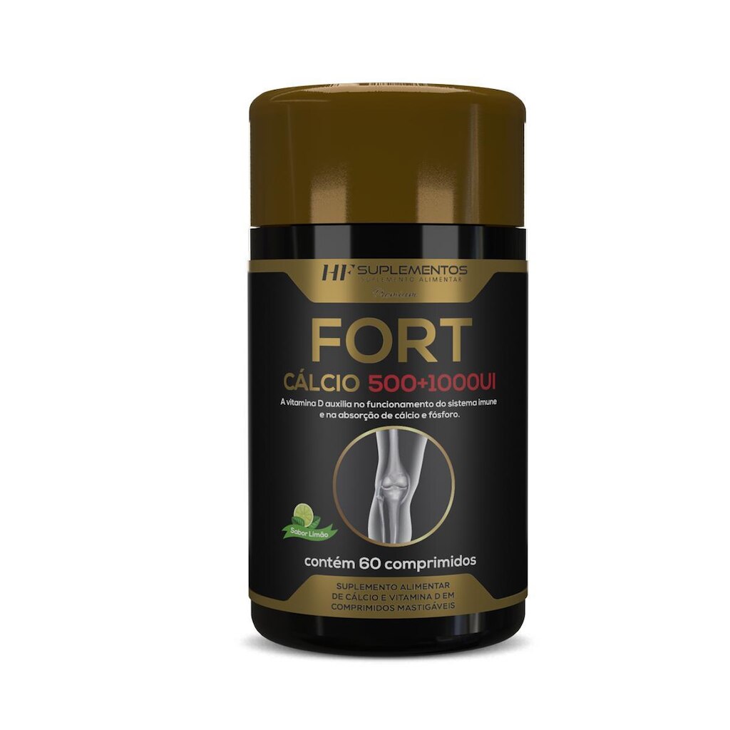 FORT CALCIO 500+1000UI HF SUPLEMENTOS PREMIUM 60 COMPS