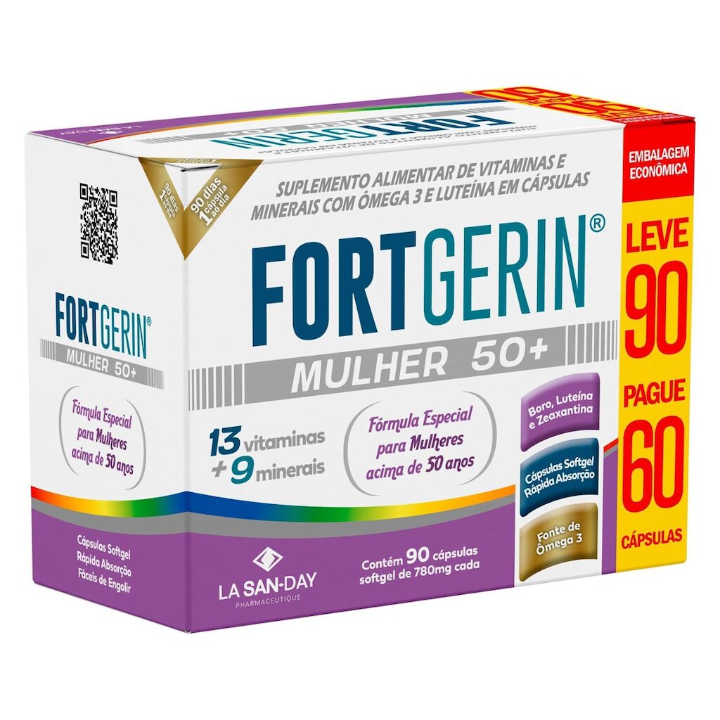 Fortgerin Mulher 50+ (90 Cápsulas)