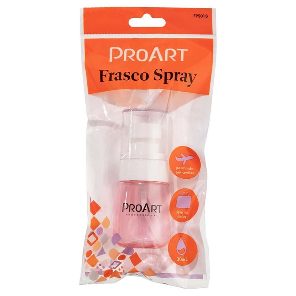 Frasco Spray Proart Rosa 30ml 1 Un