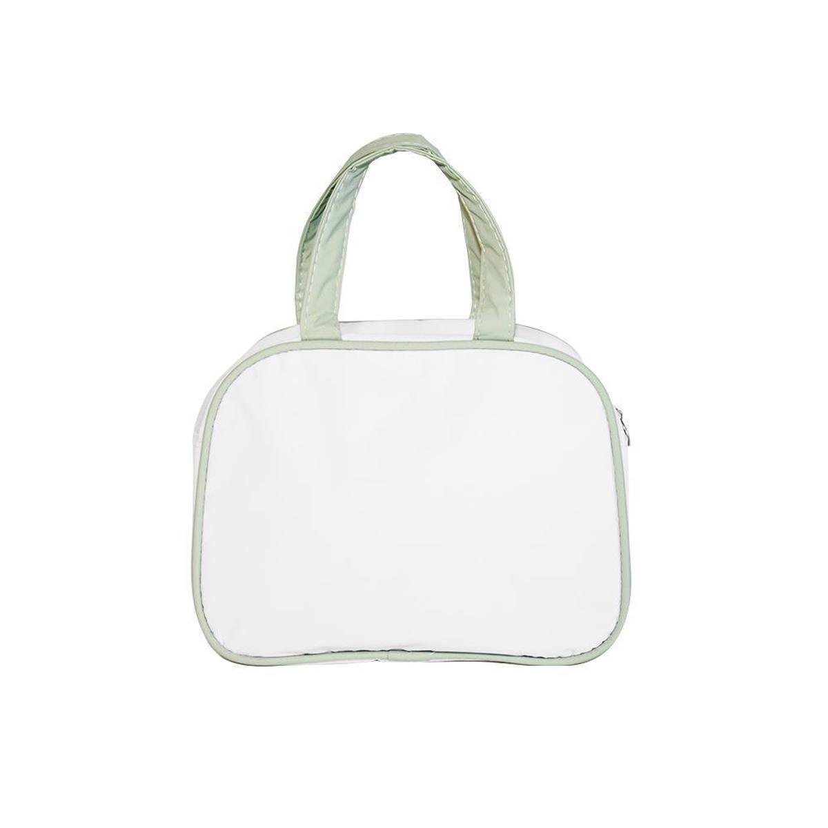 Frasqueira Necessaire Bolsa de Mão Mamãe Bebê Natura - Verde | Netshoes