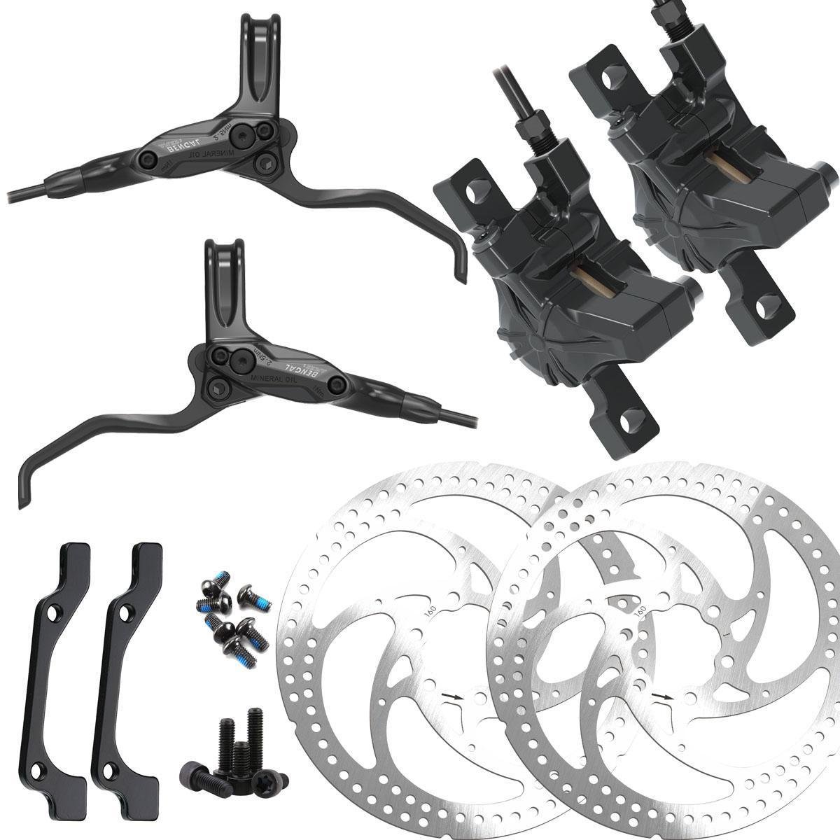 Freio a Disco Hidráulico Bengal Ares 3 Preto 160mm Menor preço em Freio a Disco Hidráulico Bengal Ares 3 Preto 160mm