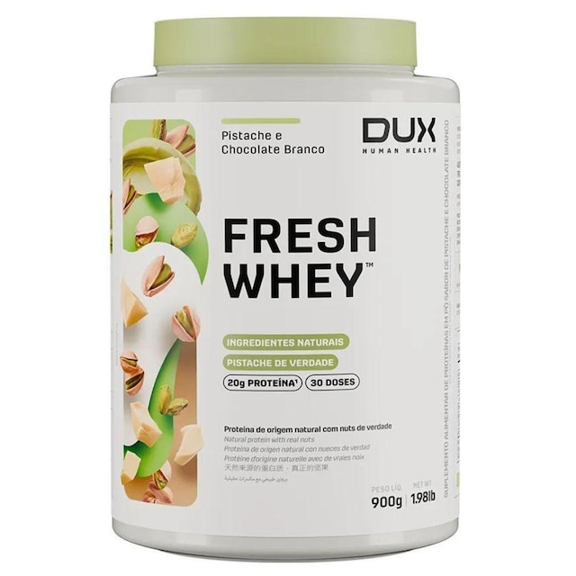 Fresh Whey Isolado 3w 900g Pistache Chocolate Branco - Dux
