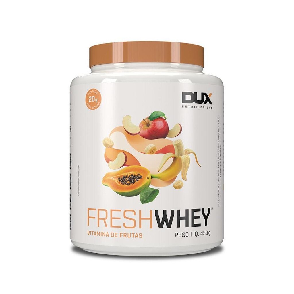 FRESHWHEY™ VITAMINA DE FRUTAS - POTE 450G Sabor Vitamina de Frutas