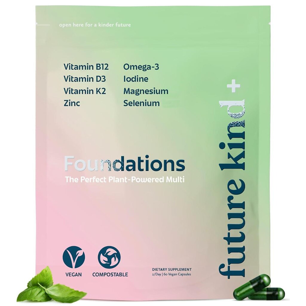 Fundações multivitamínicas sem carragenina Future Kind 60 ct