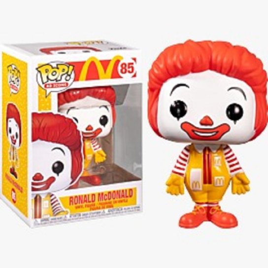 FUNKO POP! McDONALDS - RONALD McDONALD - Amarelo