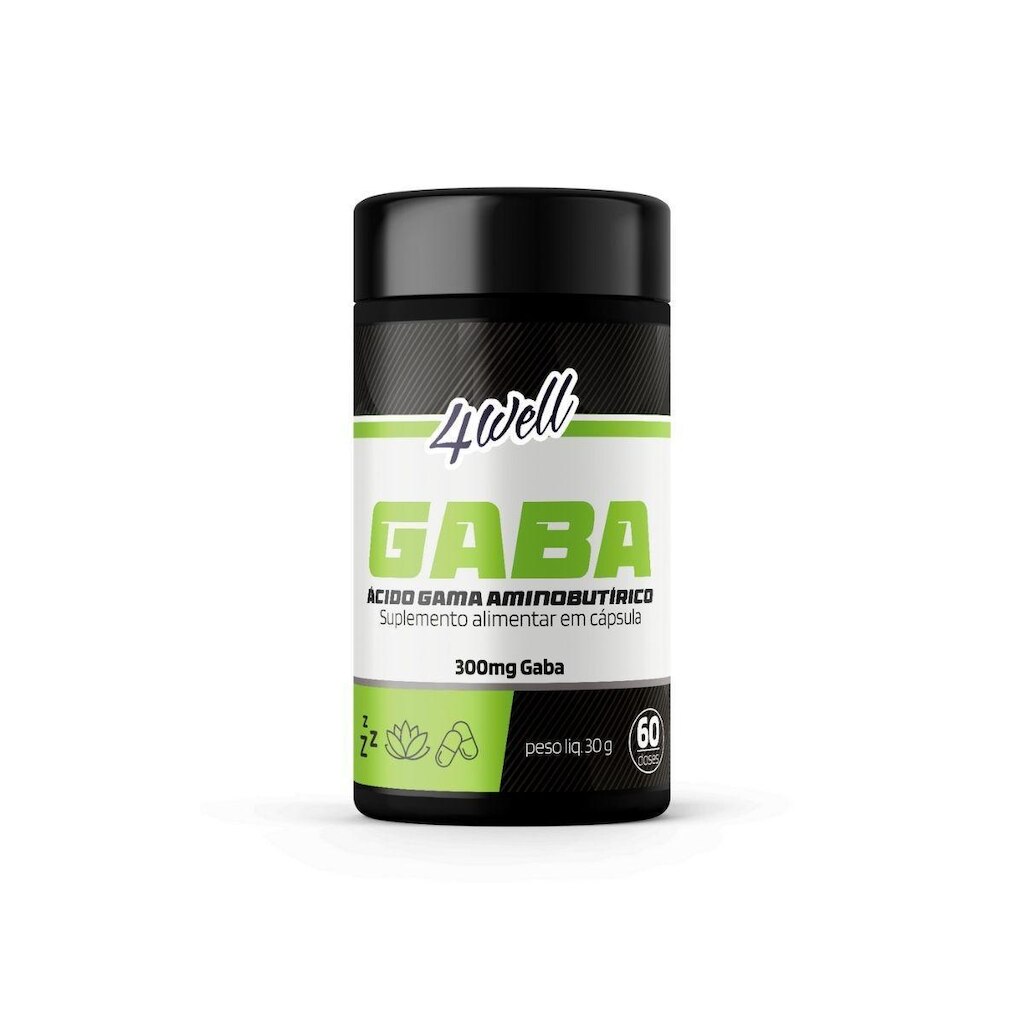 Gaba 4well 300mg - 60 cápsulas