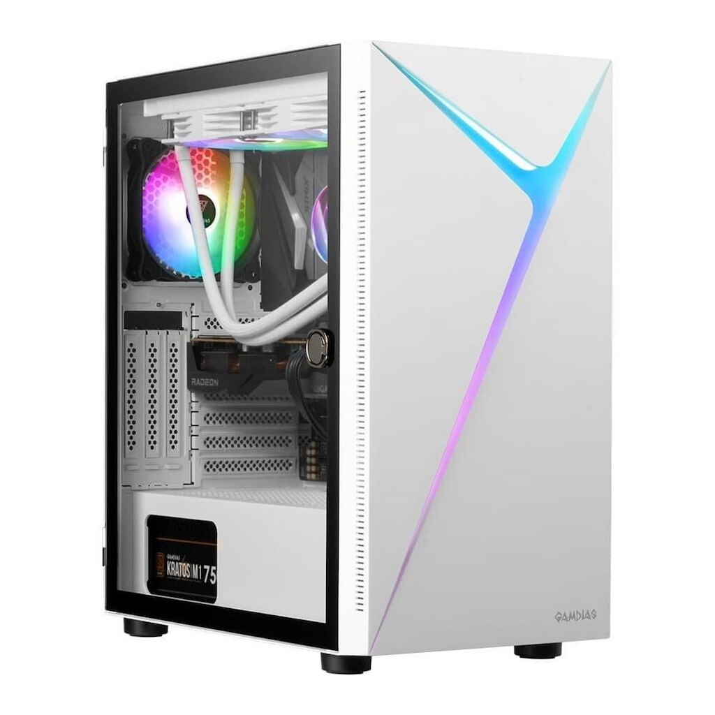 Gabinete Gamer Gamdias Argus E4 Elite, Mid Tower, ATX,