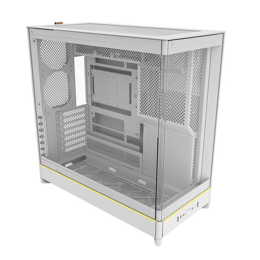 Gabinete Gamer Montech HS02, Mid-Tower, Vidro Temperado, - HS02WH