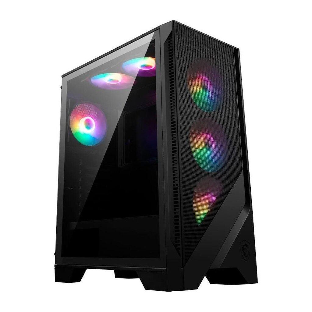 Gabinete Gamer MSI MAG Forge 120A Airflow, Mid Tower, 6x FANs RGB, ATX, - 306-7G23A21-809