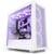 Gabinete Gamer NZXT H7 Flow - Lateral em Vidro Temperado - USB 3.2 - Mid Tower - Branco - CM-H71FW01 - Branco