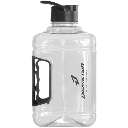Galão Academia Tank Resist Garrafa Água 2 Litros Bodyaction Cor Preto Menor preço em Galão Academia Tank Resist Garrafa Água 2 Litros Bodyaction Cor Preto