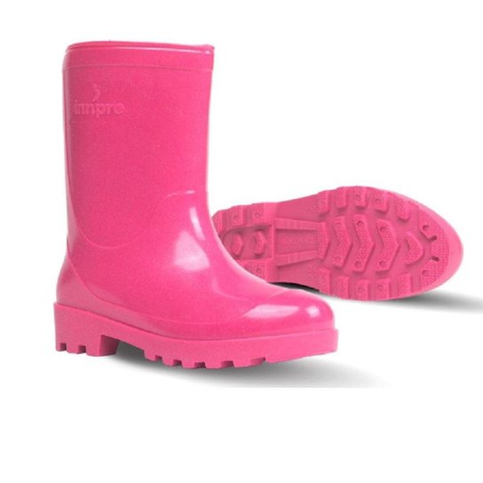 Galocha Infantil Innpro Kids Rosa Bota Impermeável Menina - Rosa Menor preço em Galocha Infantil Innpro Kids Rosa Bota Impermeável Menina - Rosa