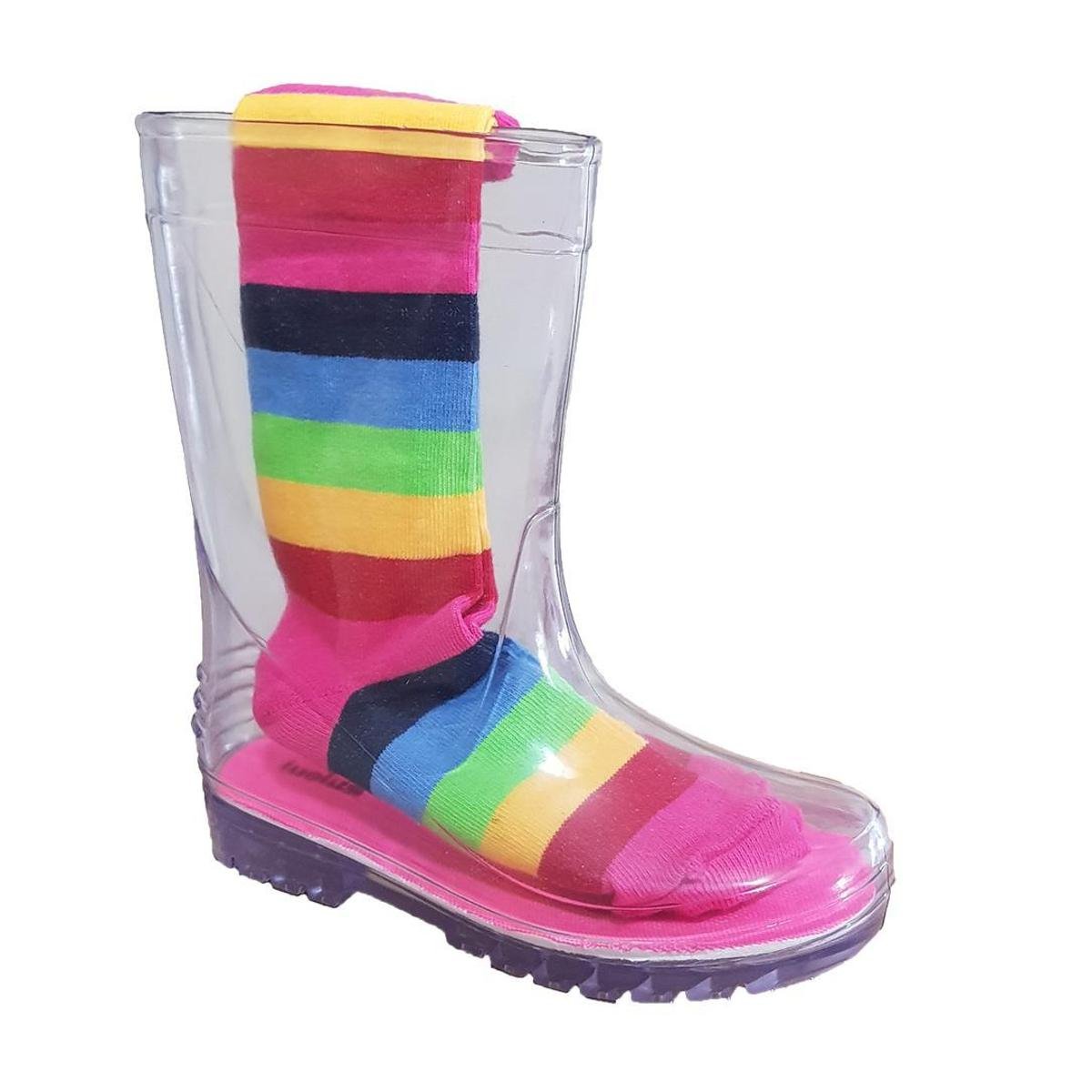 Bota infantil para chuva clearance