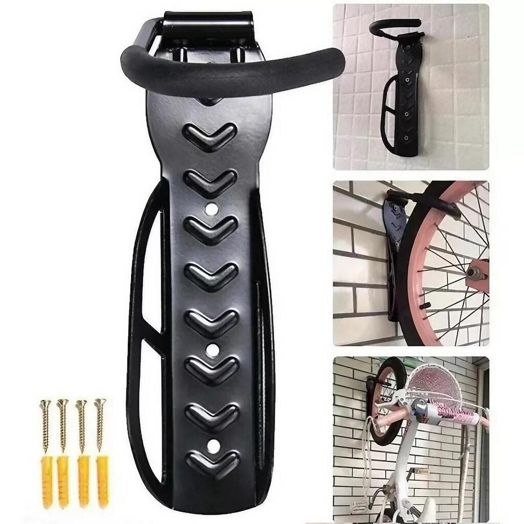 Gancho Pendurar Bike Vertical Bicicleta Com Apoio