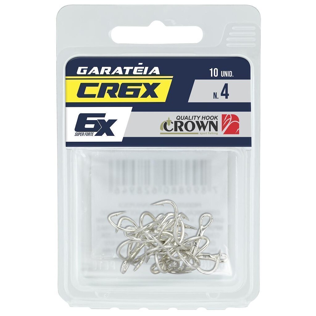 Garatéia CR6X NIQ. Nº4 c/ 10 Un - Crown