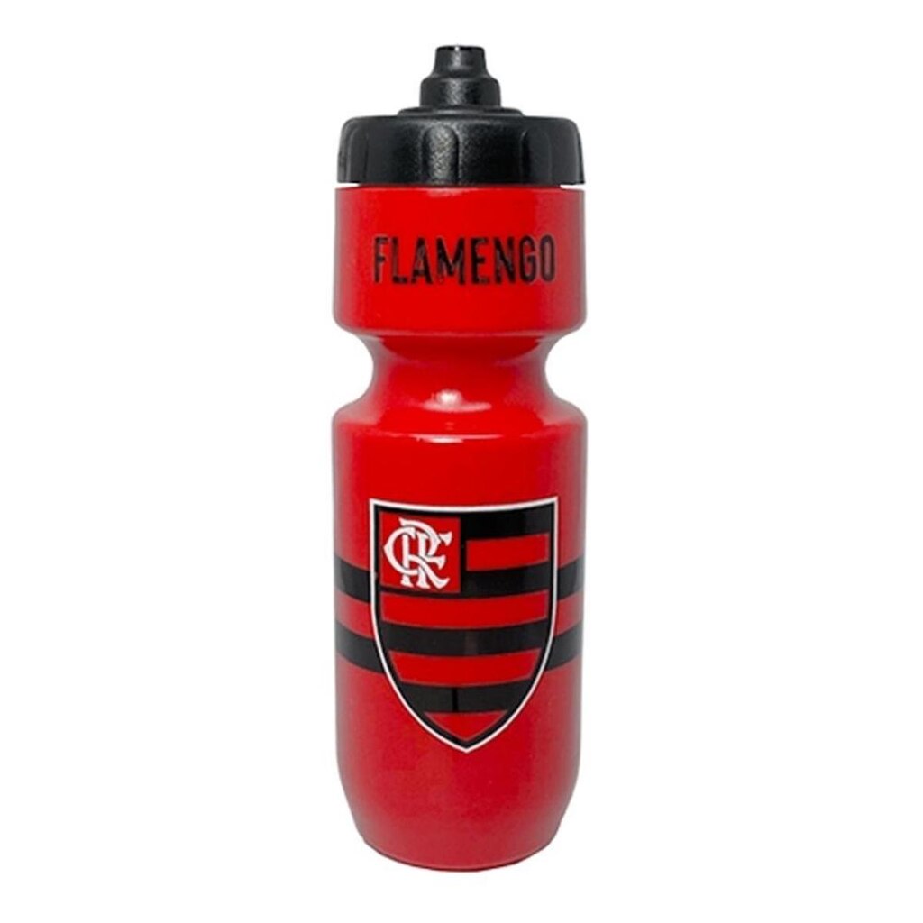 Garrafa Água Squeeze do Flamengo 700 ml Bico Automático