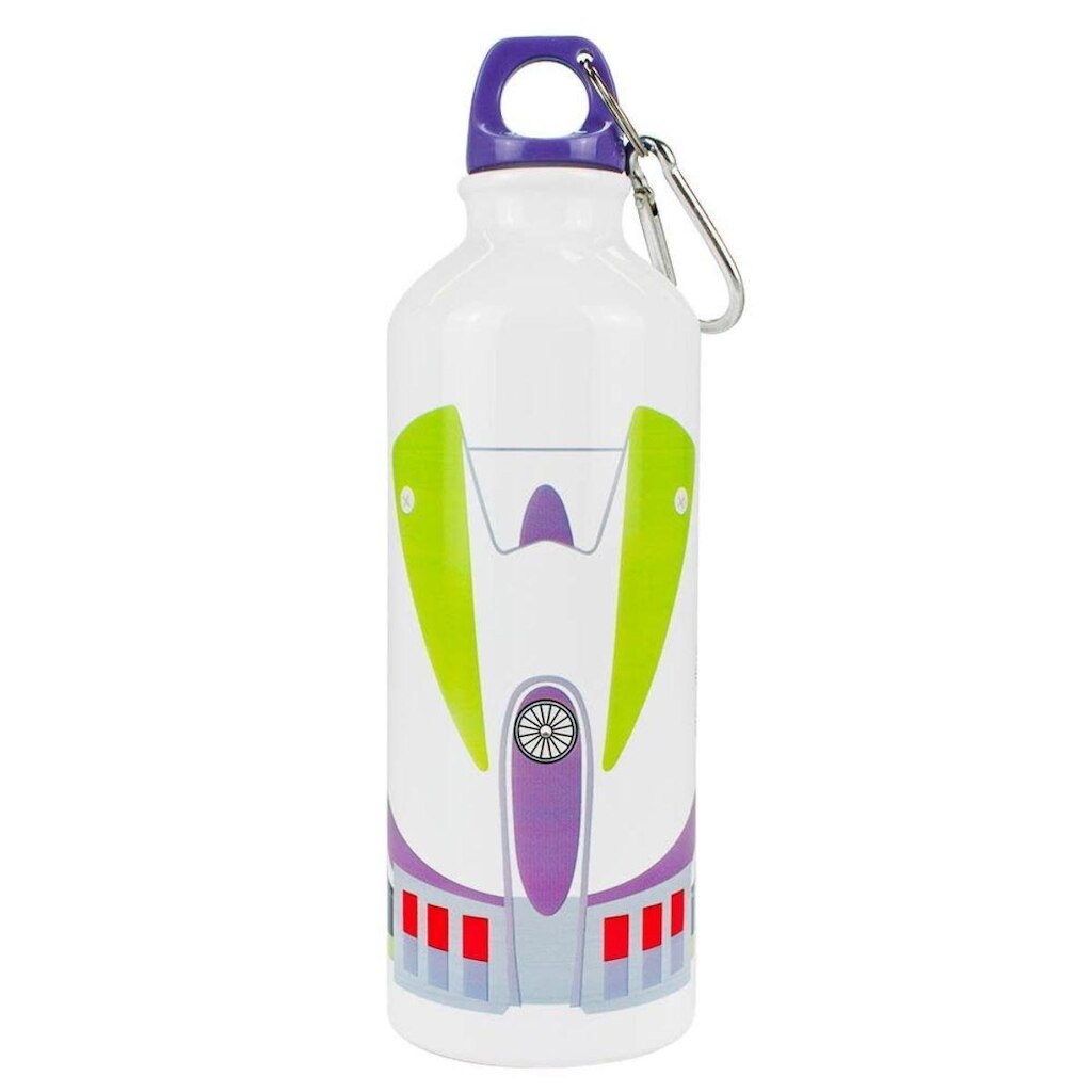 Garrafa Alumínio Branco Buzz Lightyear Toy Story 500ml - Disney