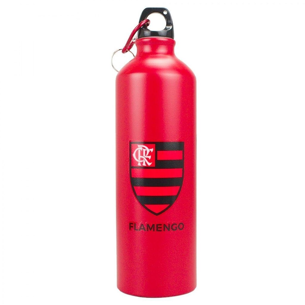 Garrafa Alumínio Prendedor 750ml - Flamengo