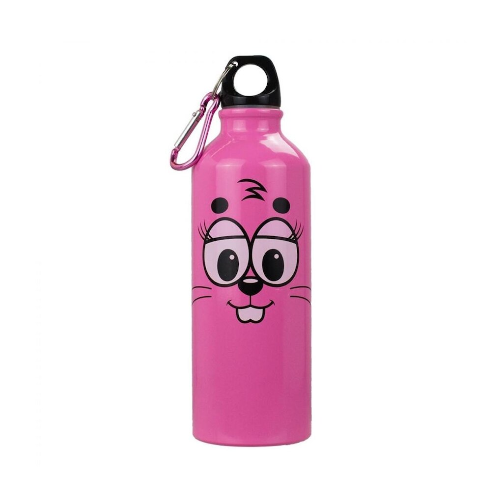 Garrafa Alumínio Rosa Dalila 500ml - Turma Da Mônica