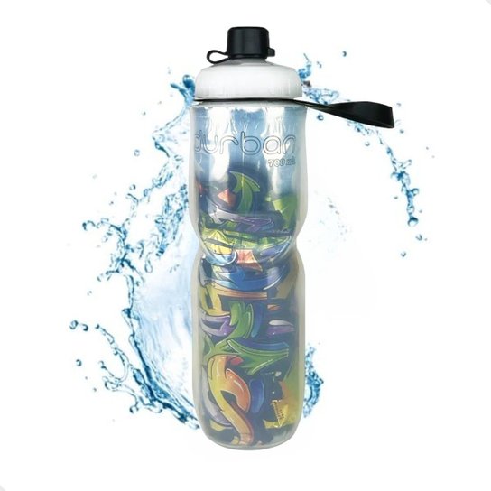 Garrafa Bike Caramanhola Squeeze Térmica 700ml Durban - Grafite é ruim? Garrafa Bike Caramanhola Squeeze Térmica 700ml Durban - Grafite é boa?