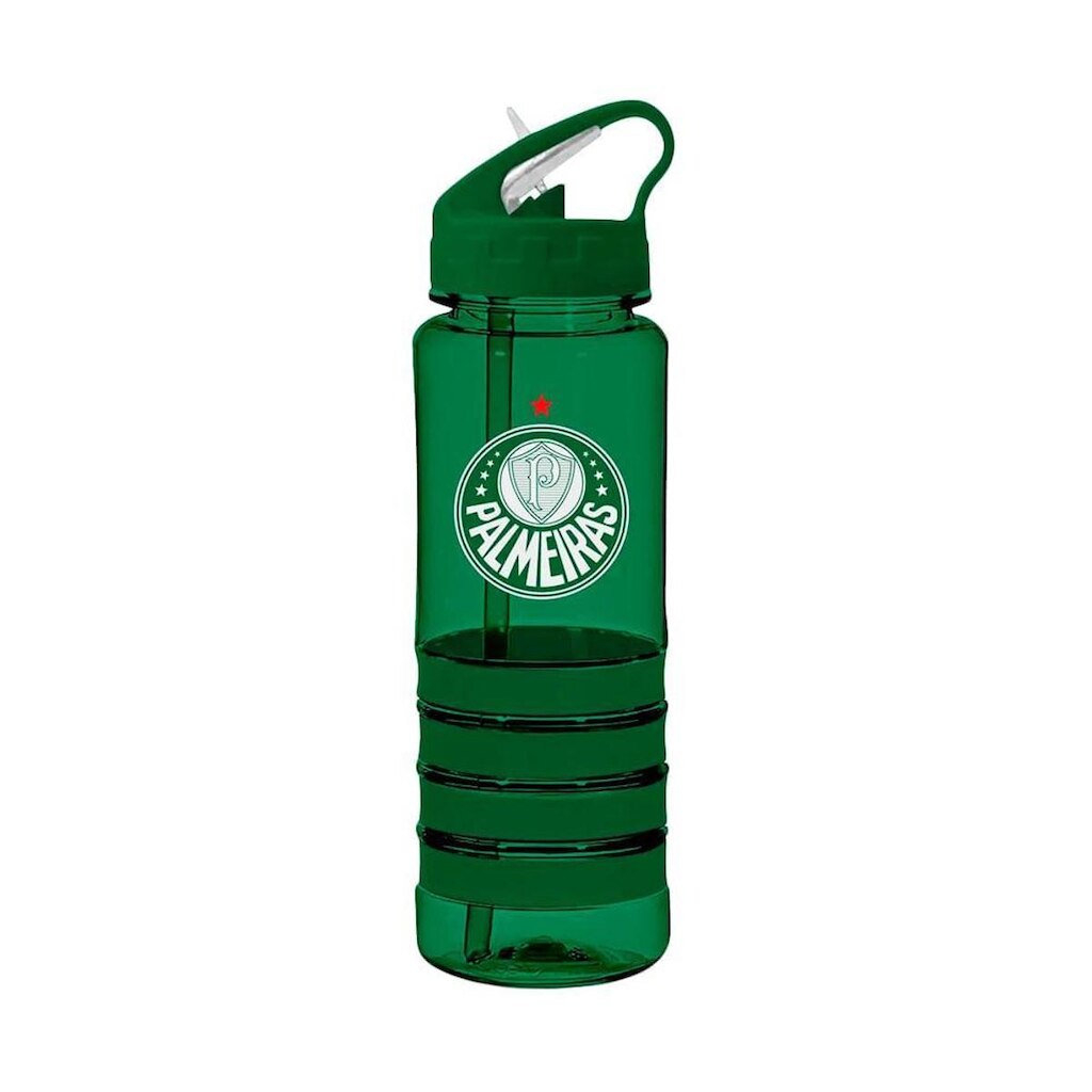 GARRAFA BRASFOOT PALMEIRAS PLÁSTICA - 750 ML