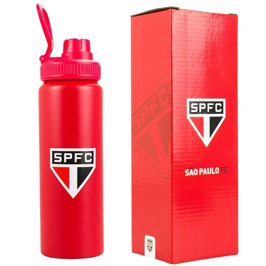 Garrafa Com Tampa Alumínio 750ml -Sâo Paulo