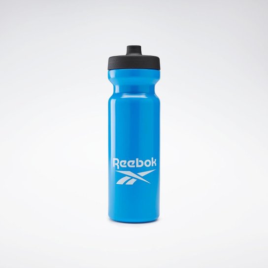 Garrafa De Água Flexível 750 Ml Reebok - Azul Menor preço em Garrafa De Água Flexível 750 Ml Reebok - Azul
