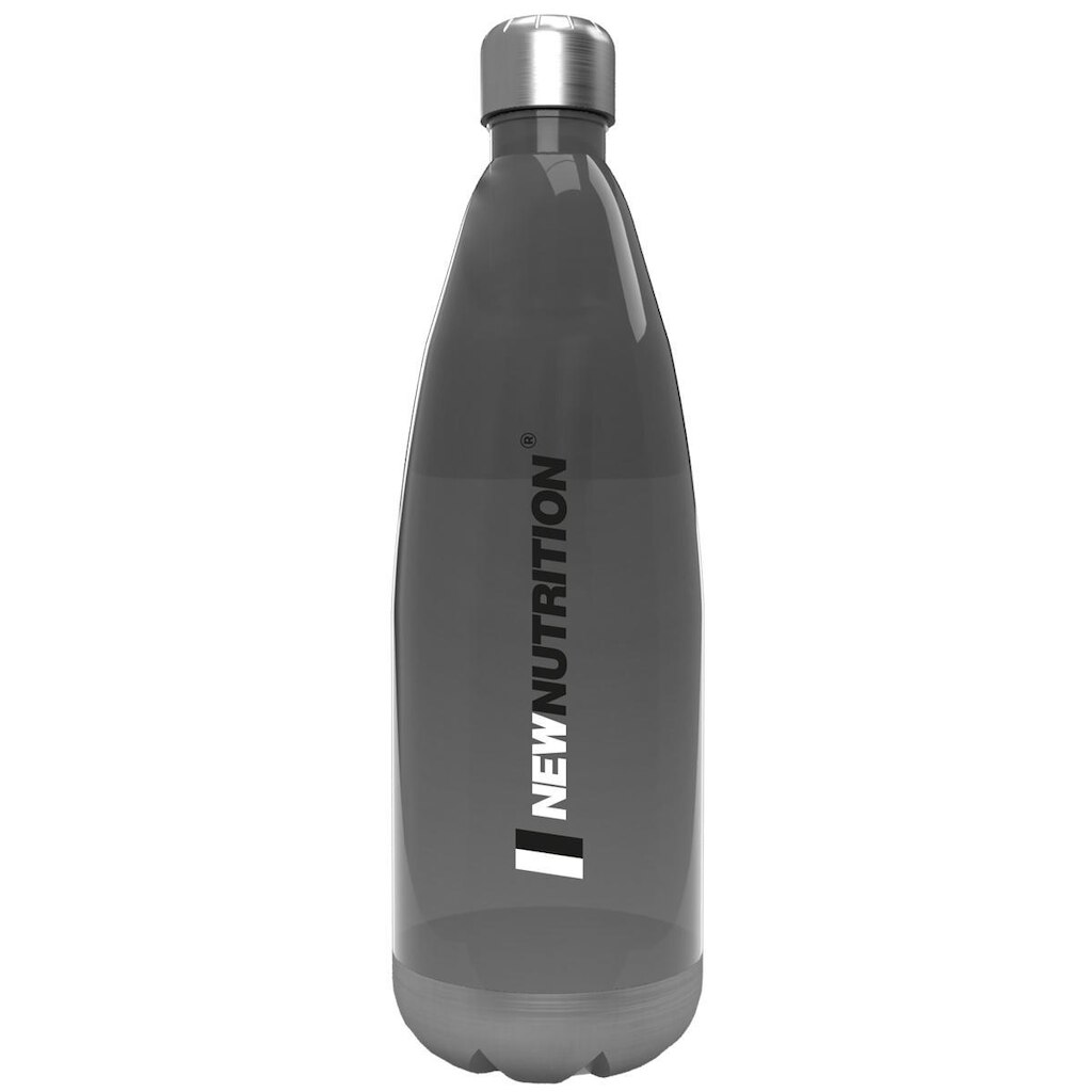 Garrafa de Água Squeeze Slim Urbana Preto 700ml NewNutrition