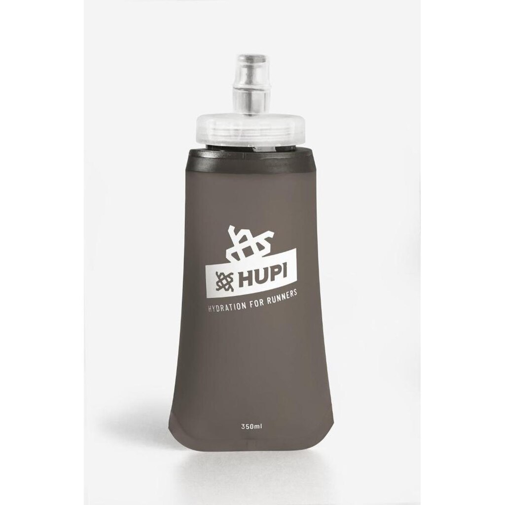 Garrafa Dobrável Soft Flash HUPI Cinza - 350ml