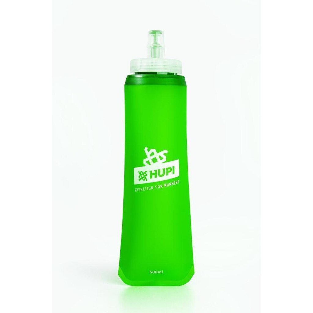 Garrafa Dobrável Soft Flash HUPI Verde - 500ml
