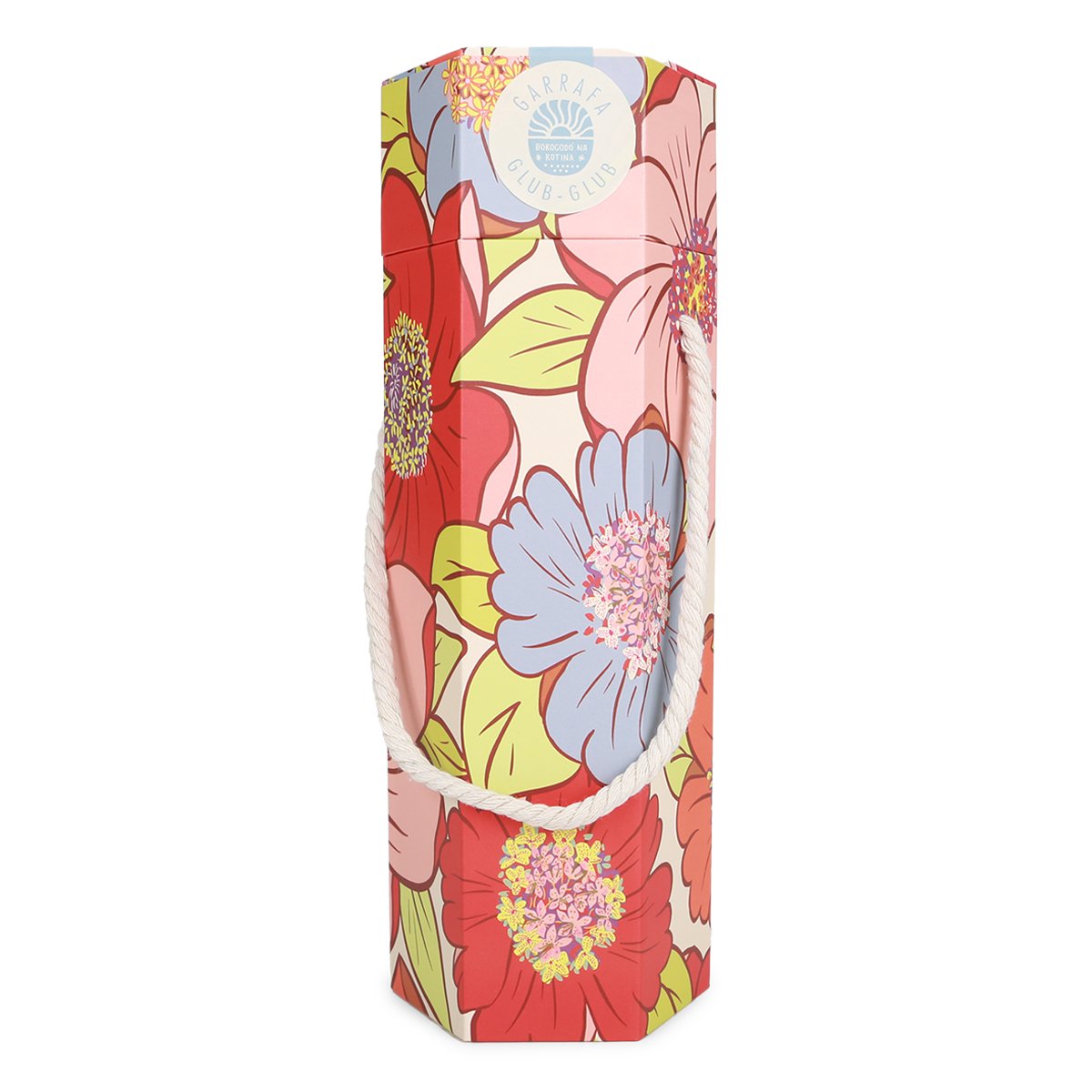Garrafa Farm Glub Glub Floral Carolina 500ML - 3