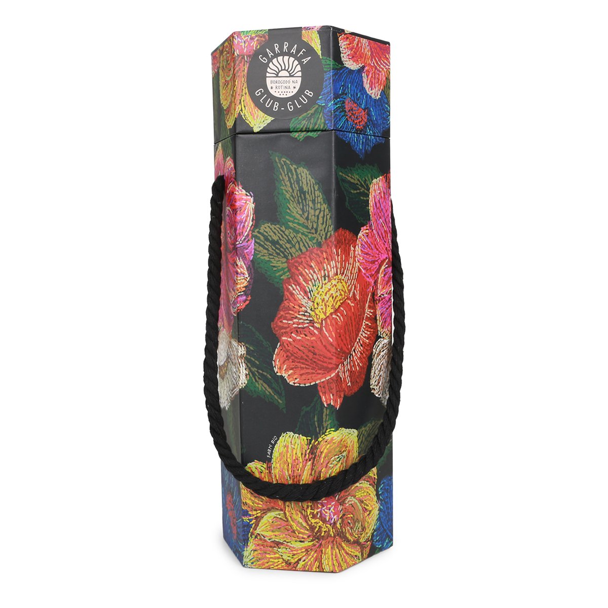 Garrafa Farm Glub Glub Floral Paraíso 500ML - 3