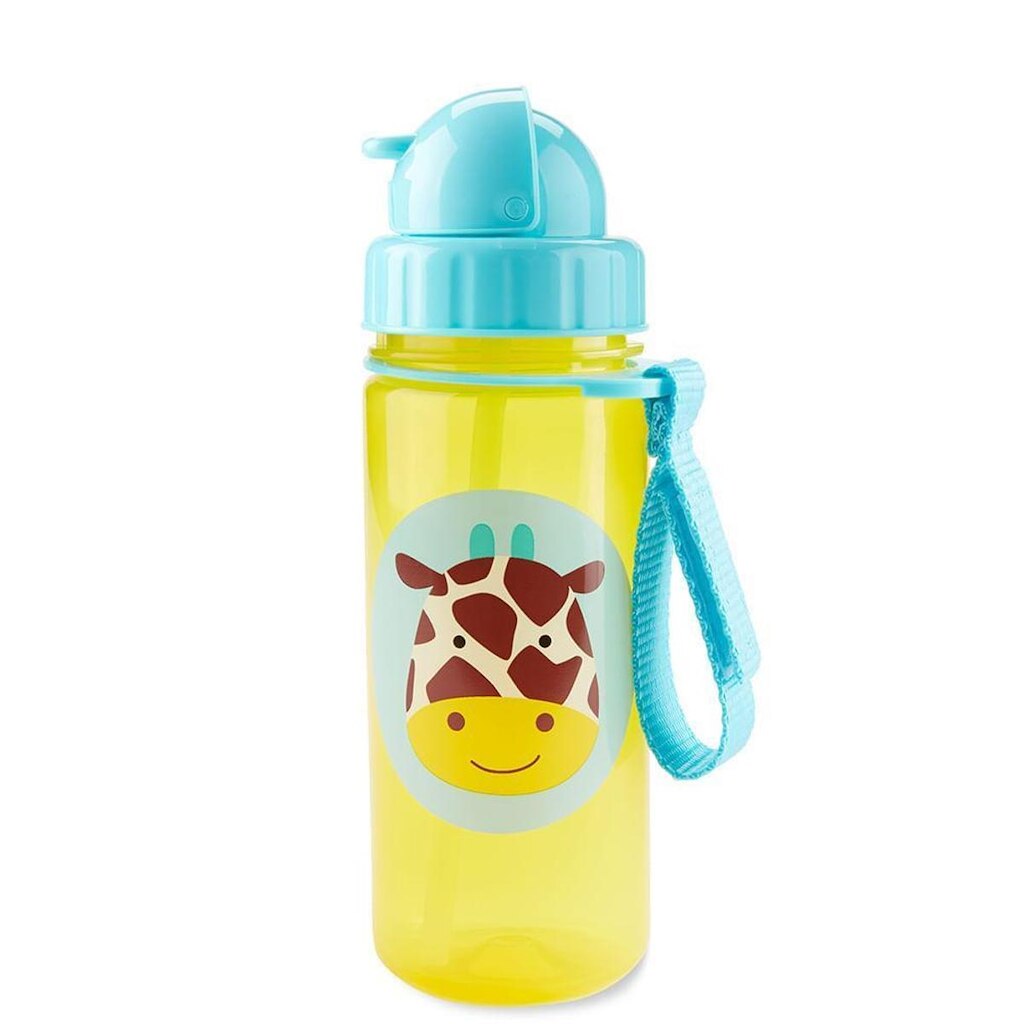Garrafa Flip Skip Hop Zoo Girafa Amarelo